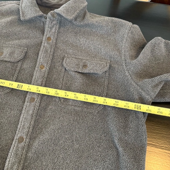L.L. Bean Polyester Fleece Flannel Shacket Size Large - Picture 3 of 8